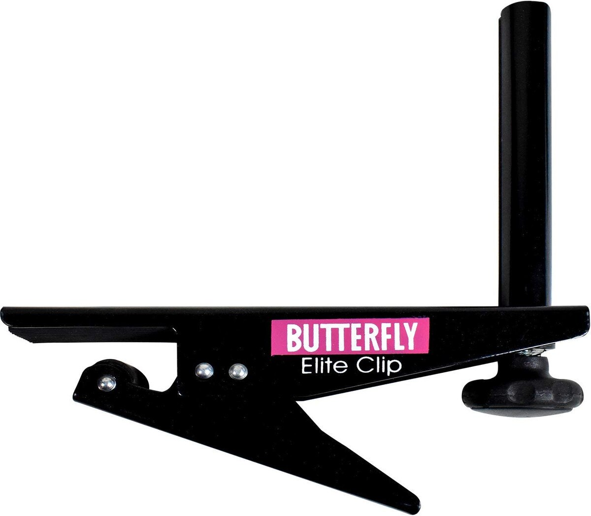 Butterfly Elite Clip Net Set: Sideview of Net Post